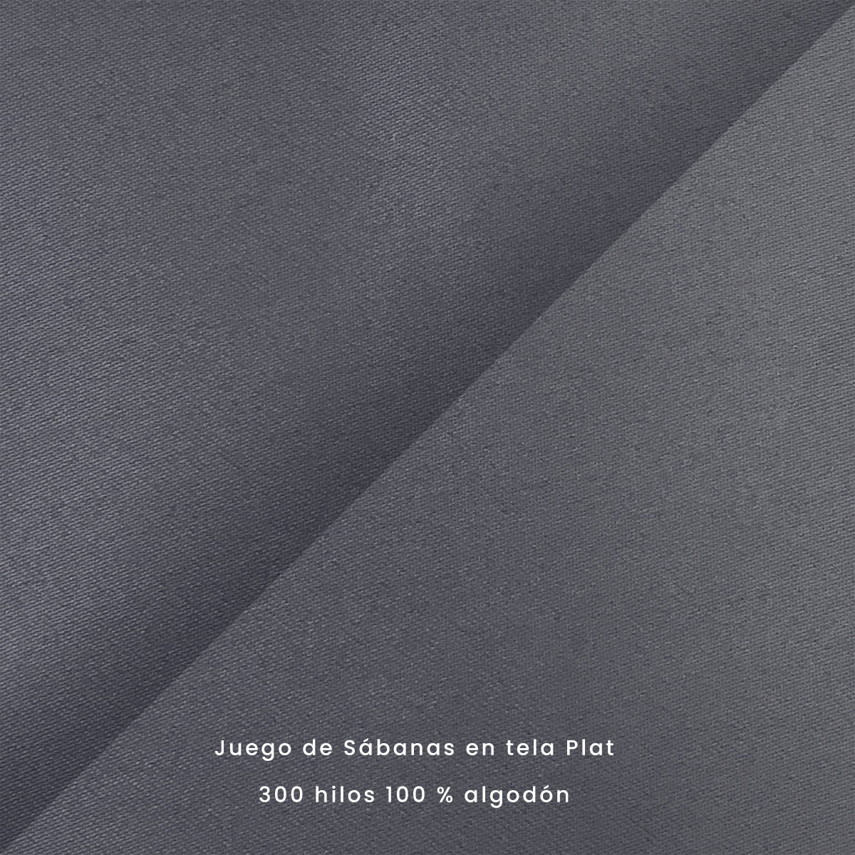 Juego de sábanas 300  hilos 100% algodón