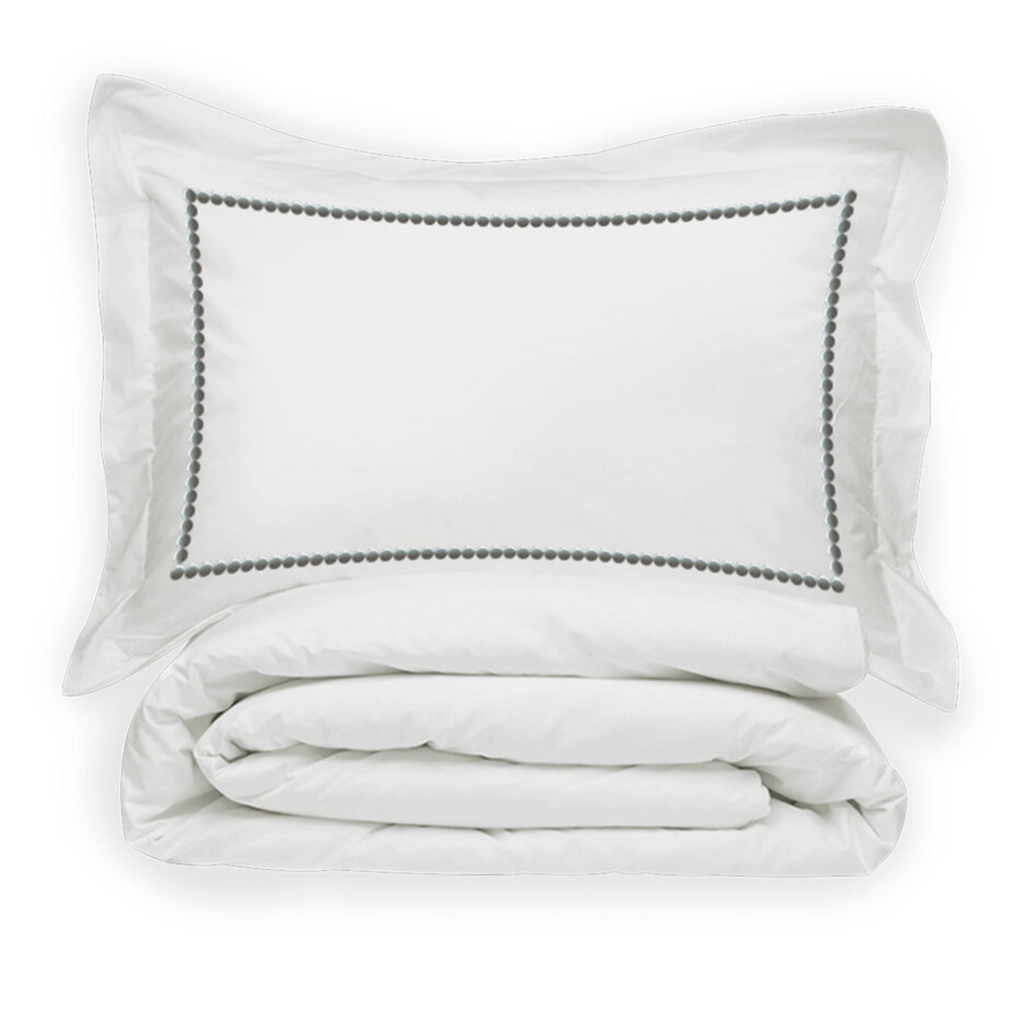 Juego de Funda de Duvet Con Bordado Circle