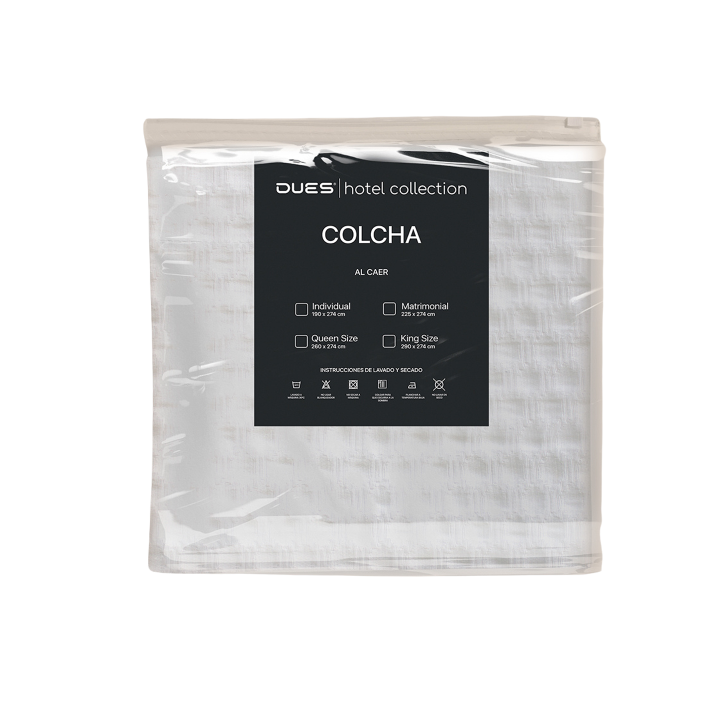 Colcha al caer Polka