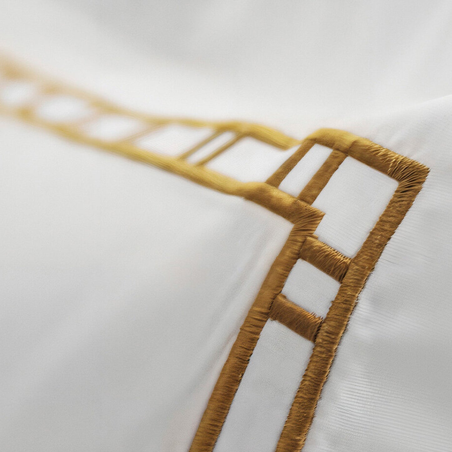 Juego de Funda de Duvet con bordado Ladder