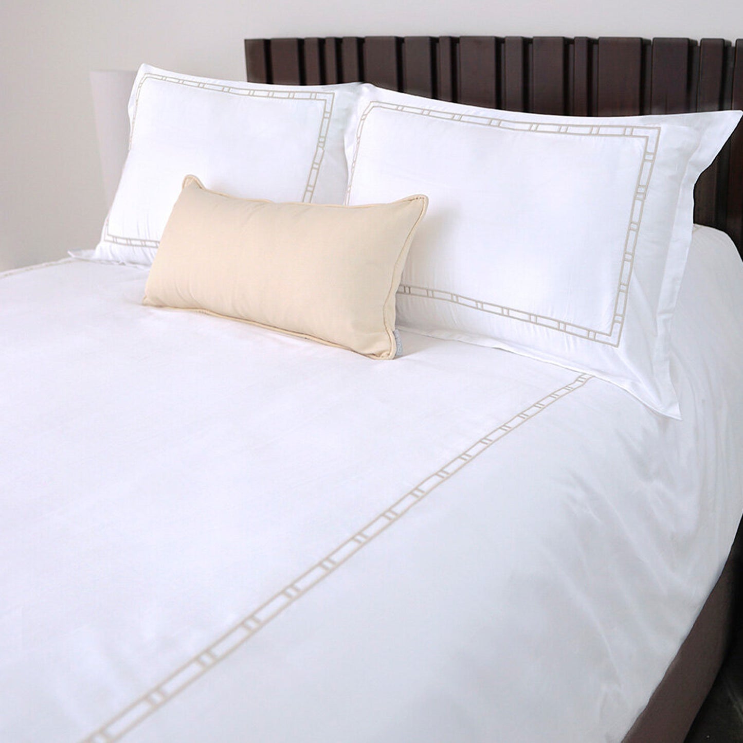 Juego de Funda de Duvet con bordado Ladder