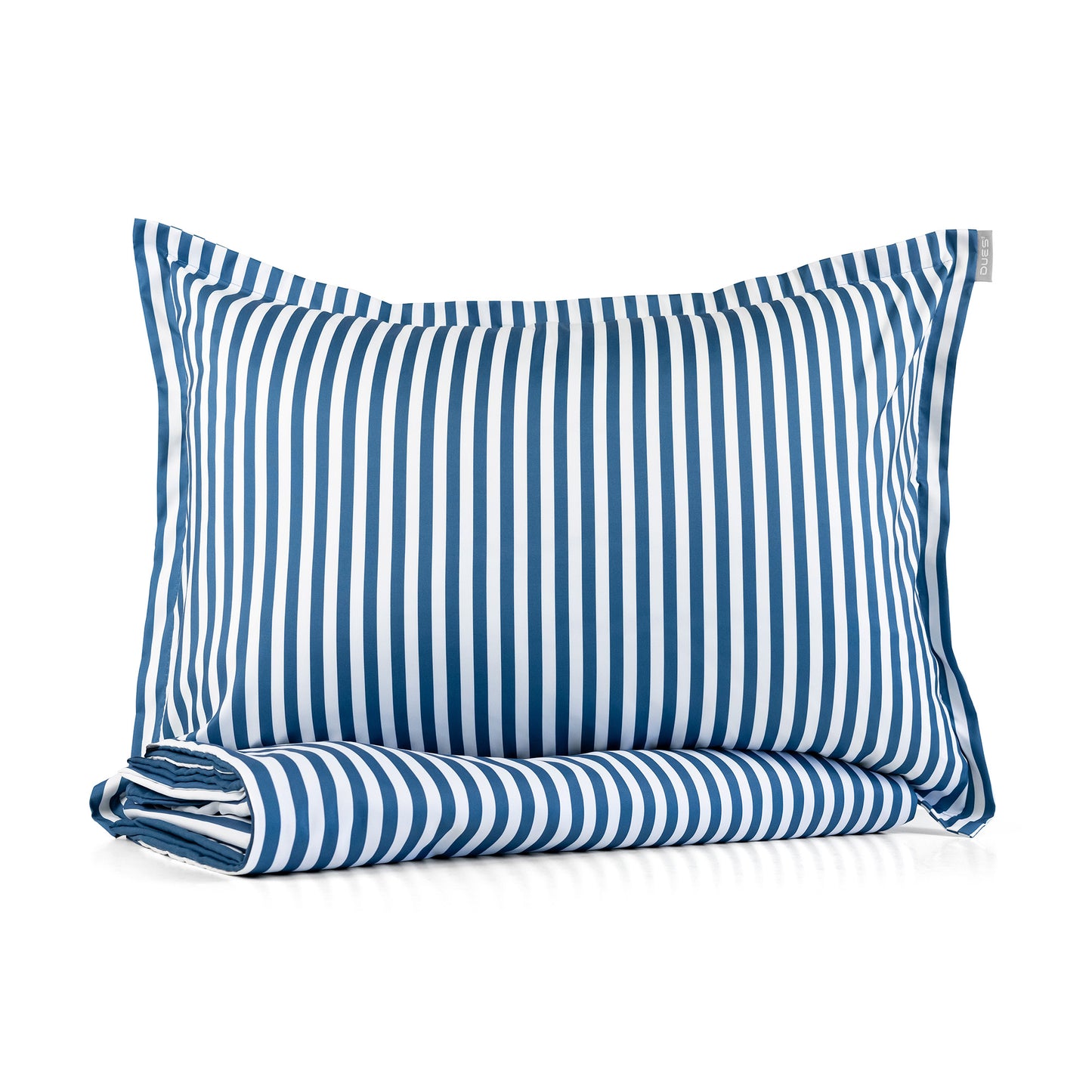 Juego de Funda de Duvet Doble Vista Estampado de Rayas