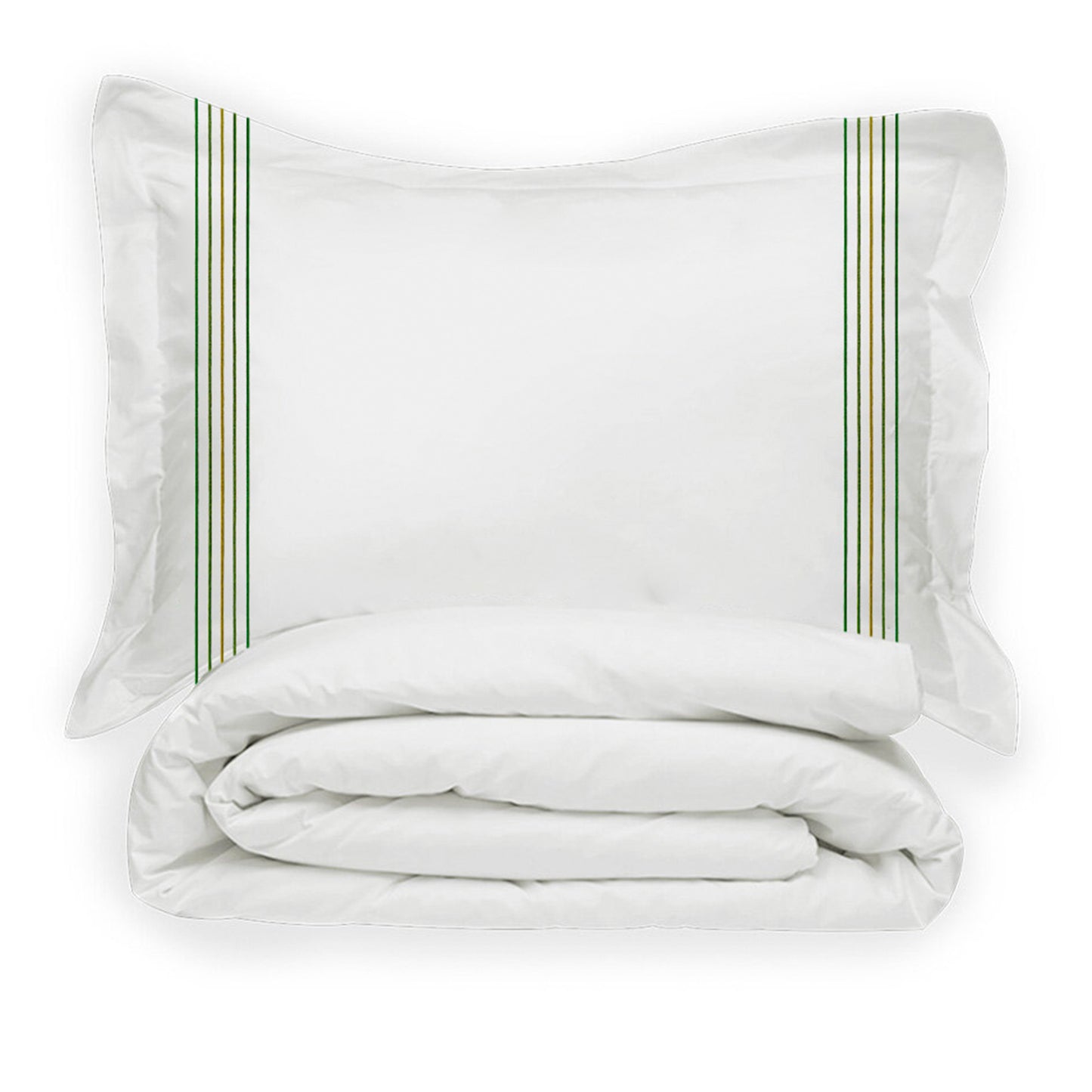 Juego de Funda de Duvet con bordado Cinco Festones