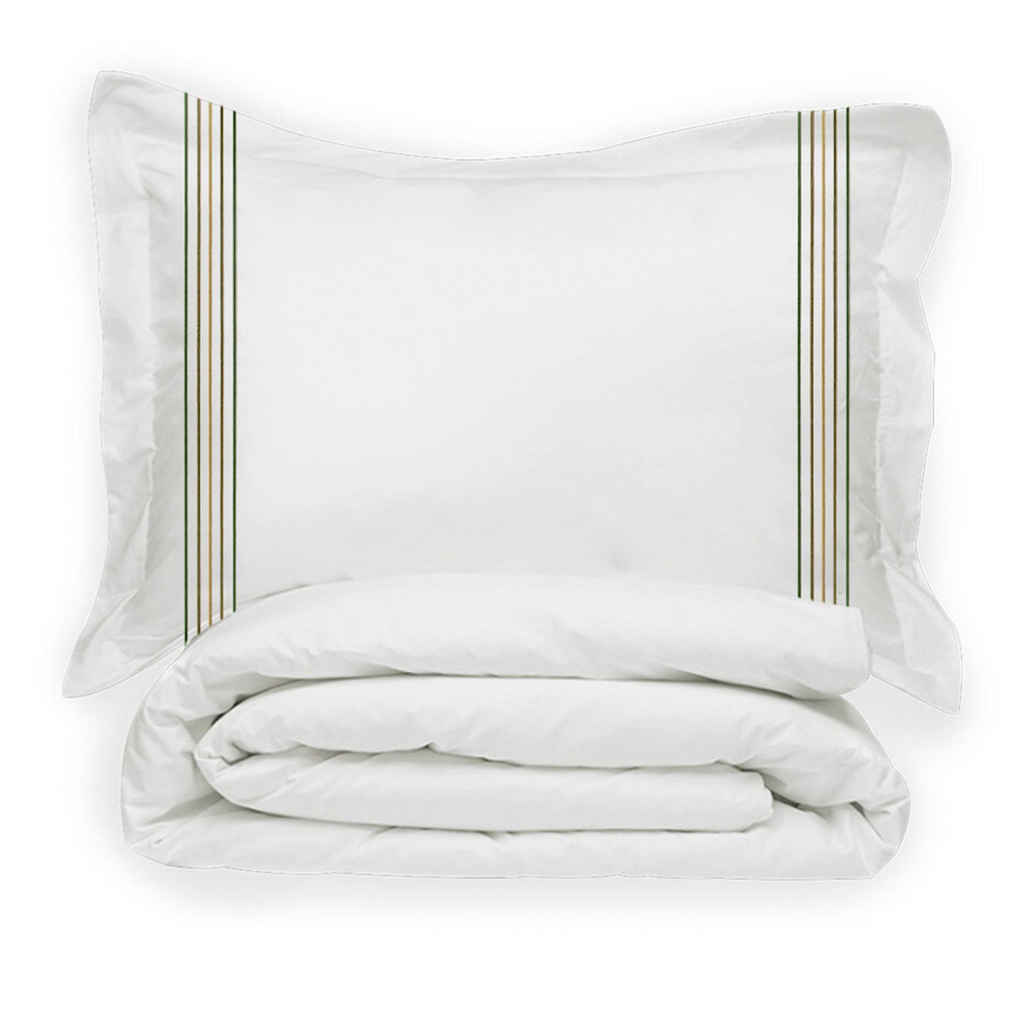 Juego de Funda de Duvet con bordado Cinco Festones