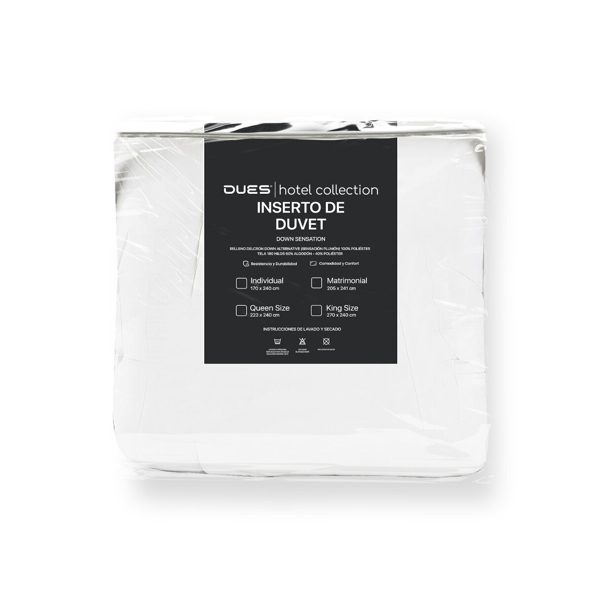 Inserto de Duvet 200 grs