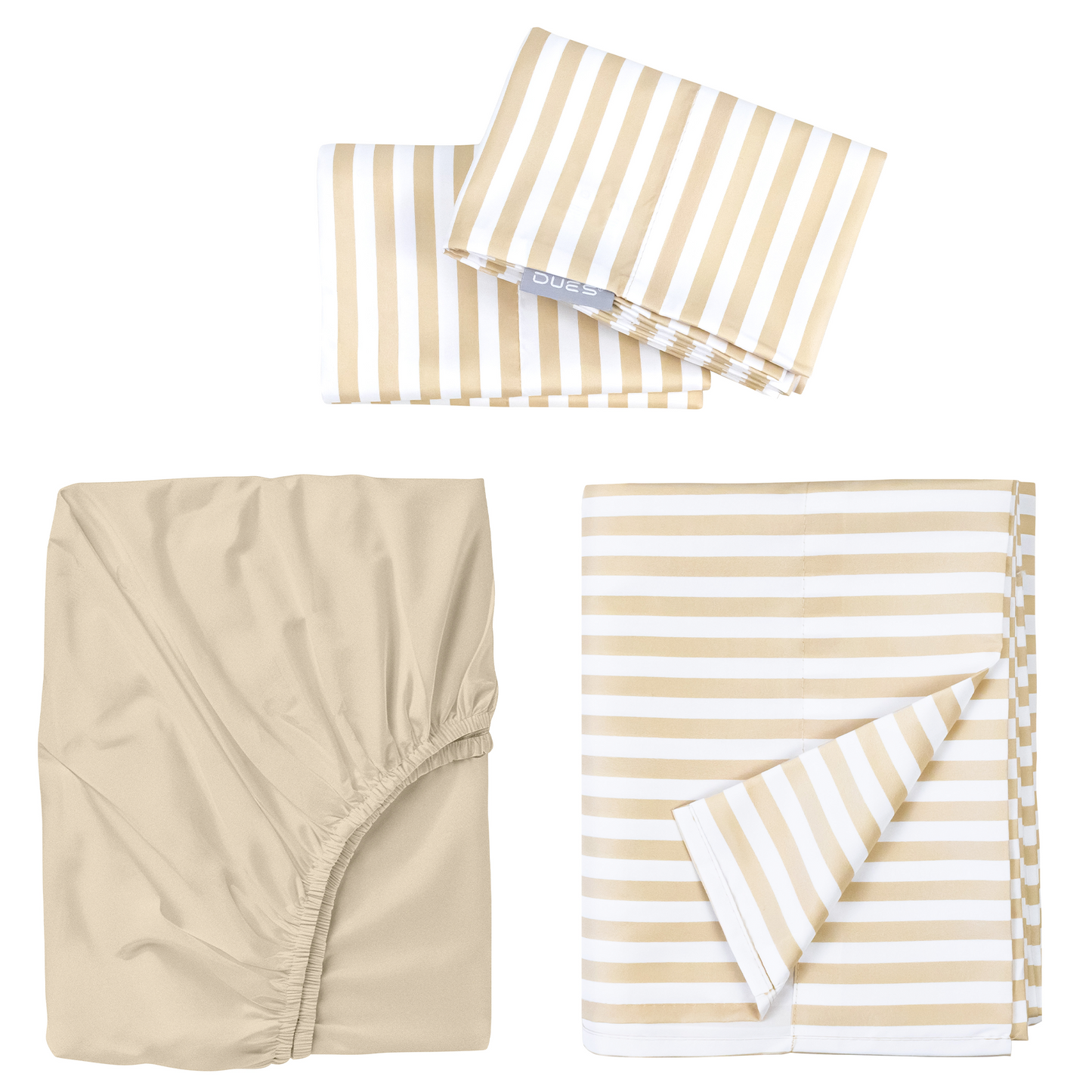 Juego de Sábanas Estampado de Rayas