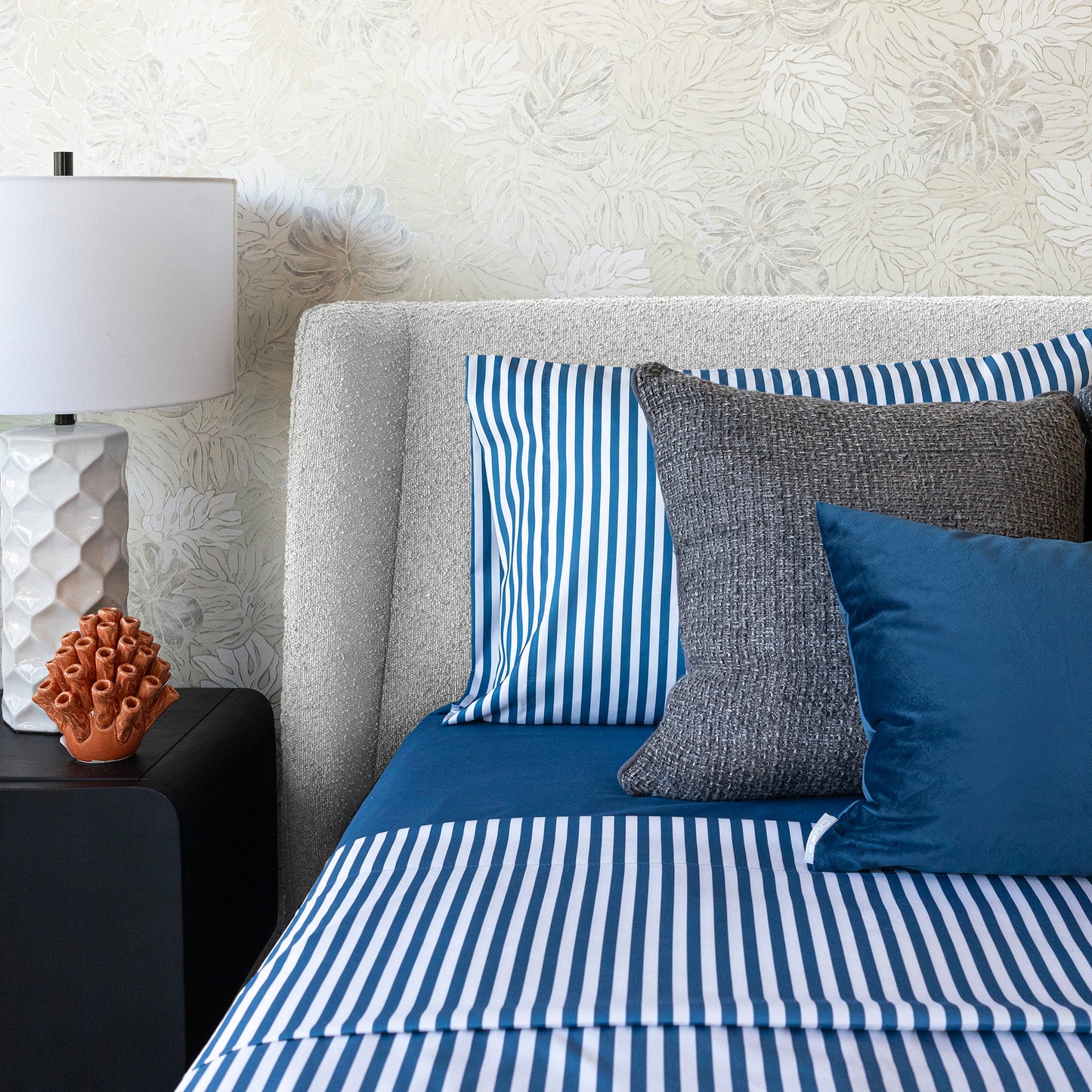 Juego de Sábanas Estampado de Rayas