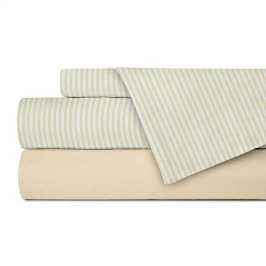 Juego de Sábanas Estampado de Rayas