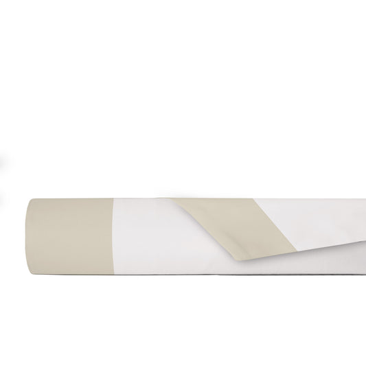 Sábana Plana Plat con Bastilla de Color